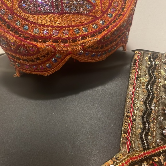 Boho-ethnic dress and cap - Picture 4 of 13